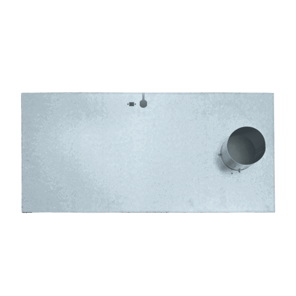 Kit Vertikaldüse Ø125 mm - Lufteinlass Kondensator