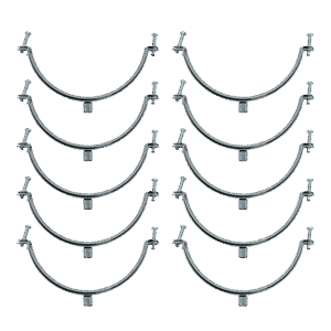 10 colliers support Ø160 mm