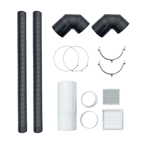 Kit gaines isolées WINEIN25 Ø125 mm