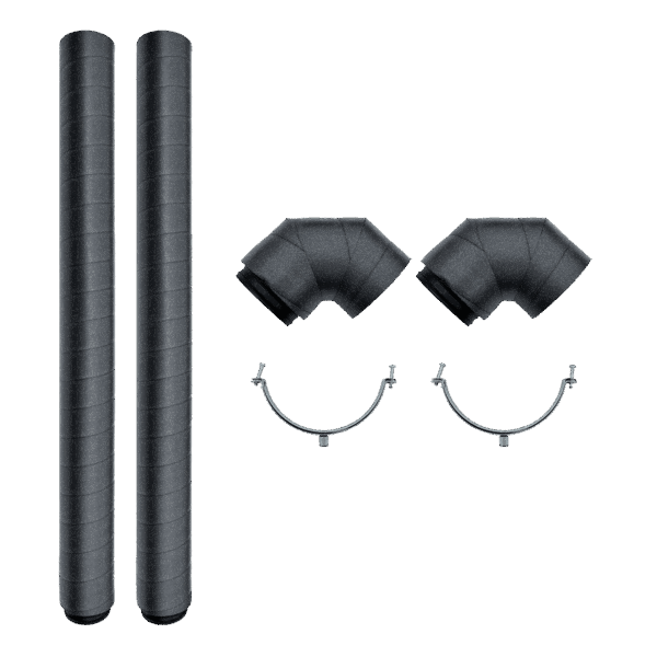 Kit gaines isolées WINEIN50 Ø160 mm